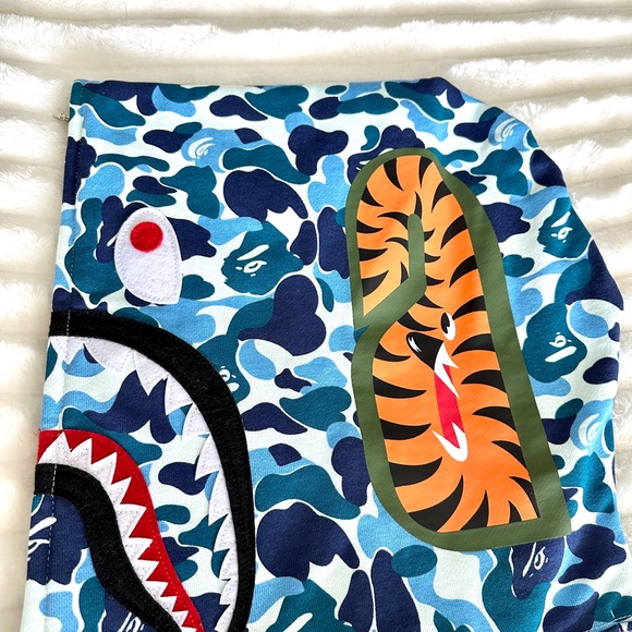 Bape Shark ABC Camo Full Zip Hoodie - Picture 5 of 12